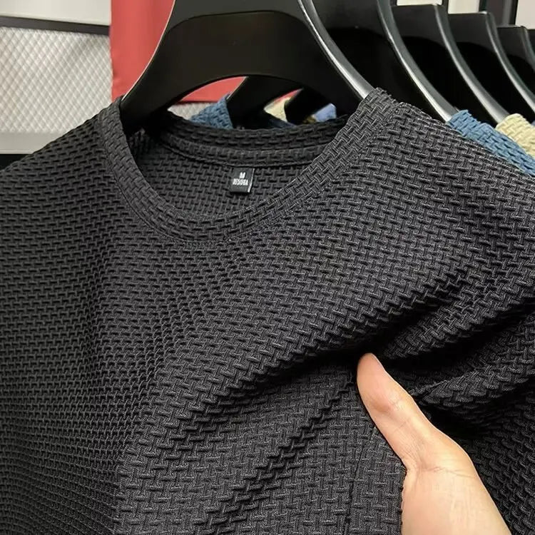 Bamboo Mesh Ice Silk T-shirt
